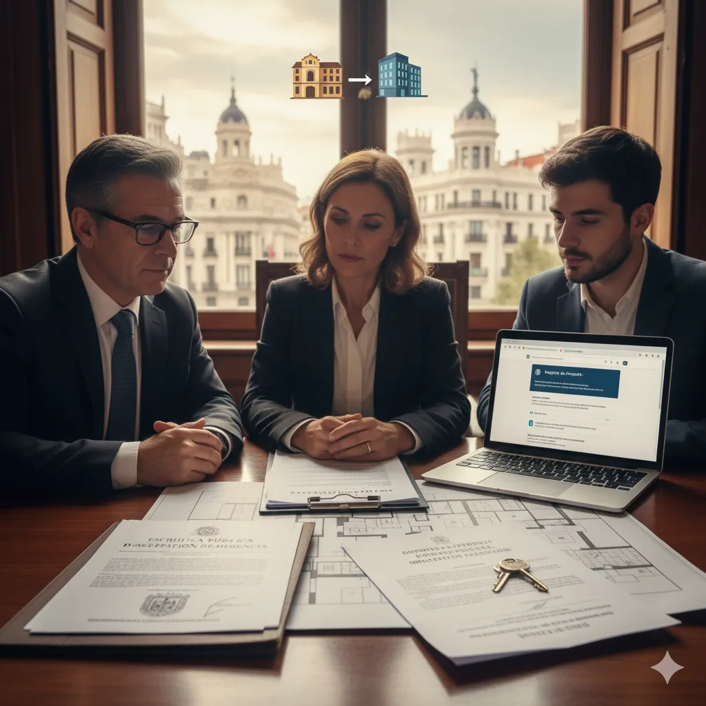 Venta de propiedades heredadas en Madrid