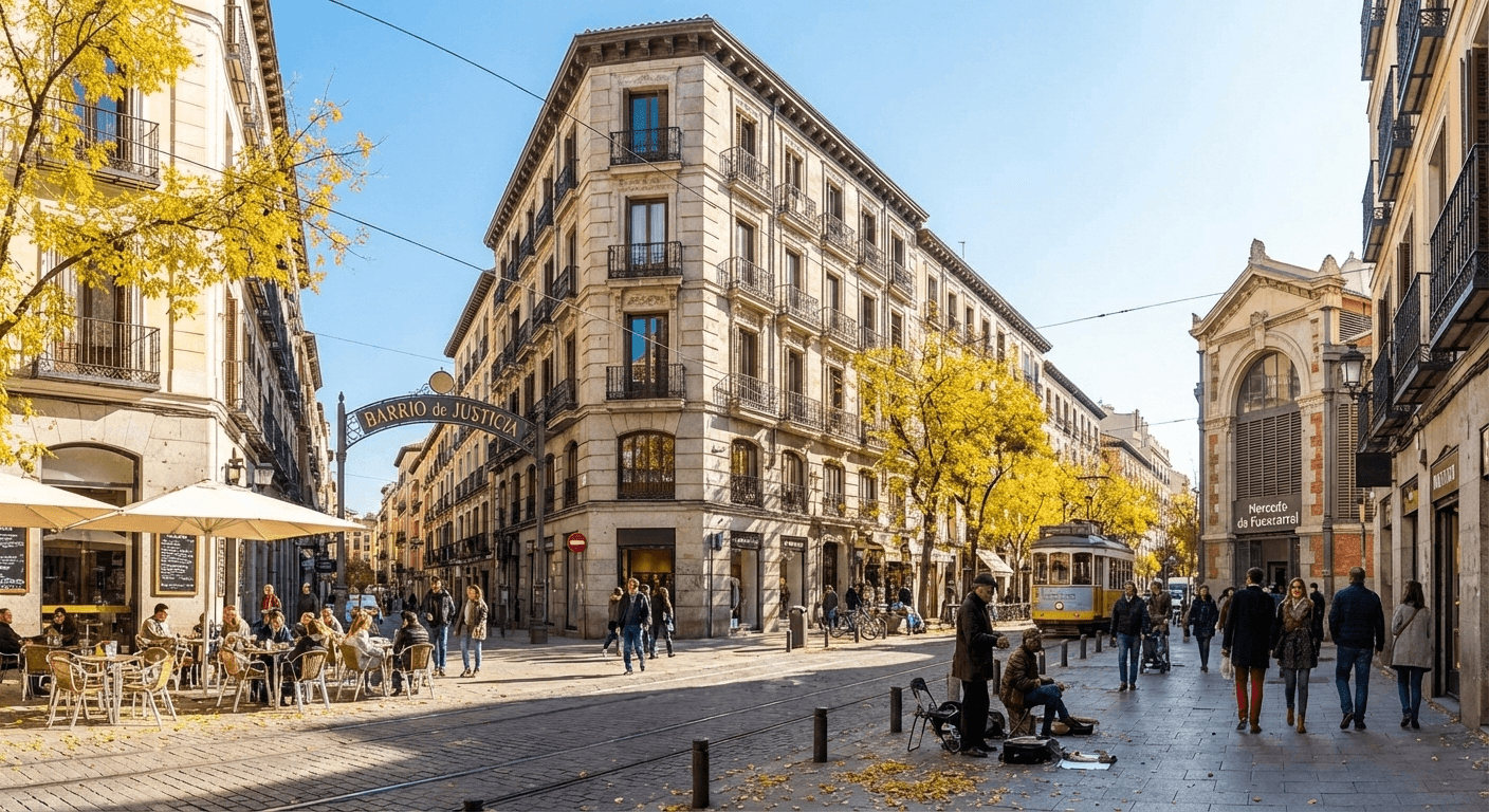 Gentrificación y techos de mercado en el Barrio de Justicia Un análisis estratégico para la década de propiedad 2016-2026